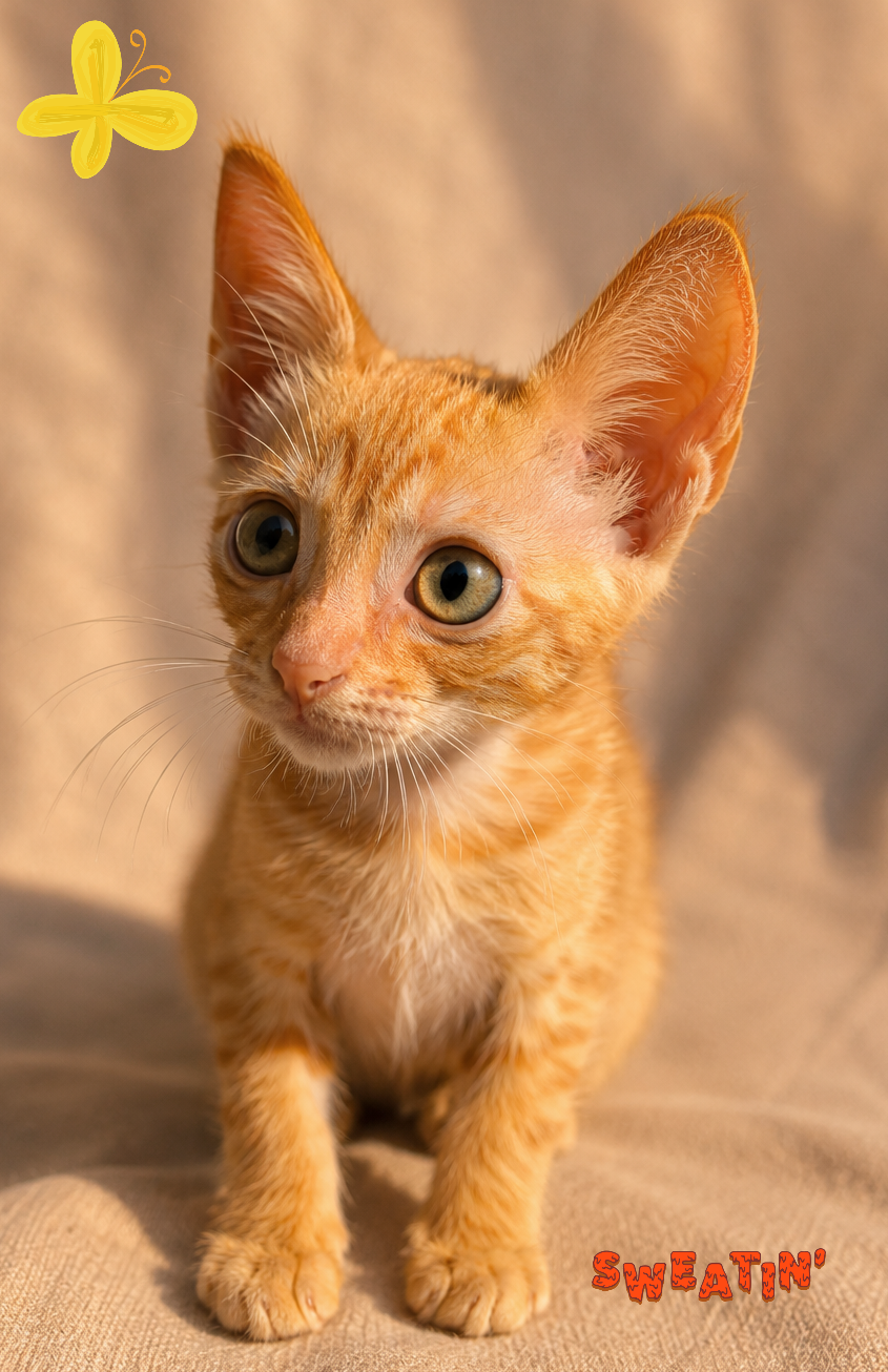 Adoptie pui de pisica roscat Dash